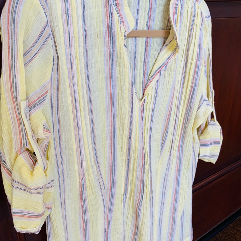 Multiple Striped Pure Amici Blouse. - image 6